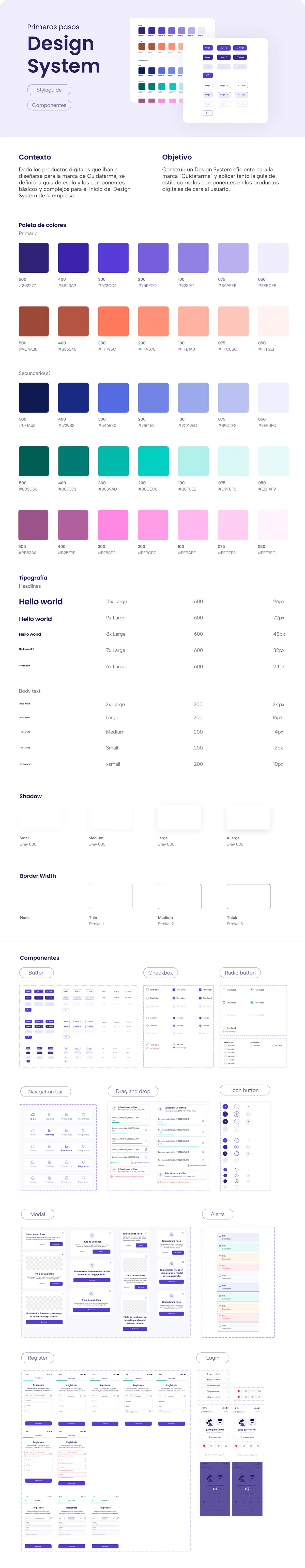 Design System Cuidafarma - Imagen 1